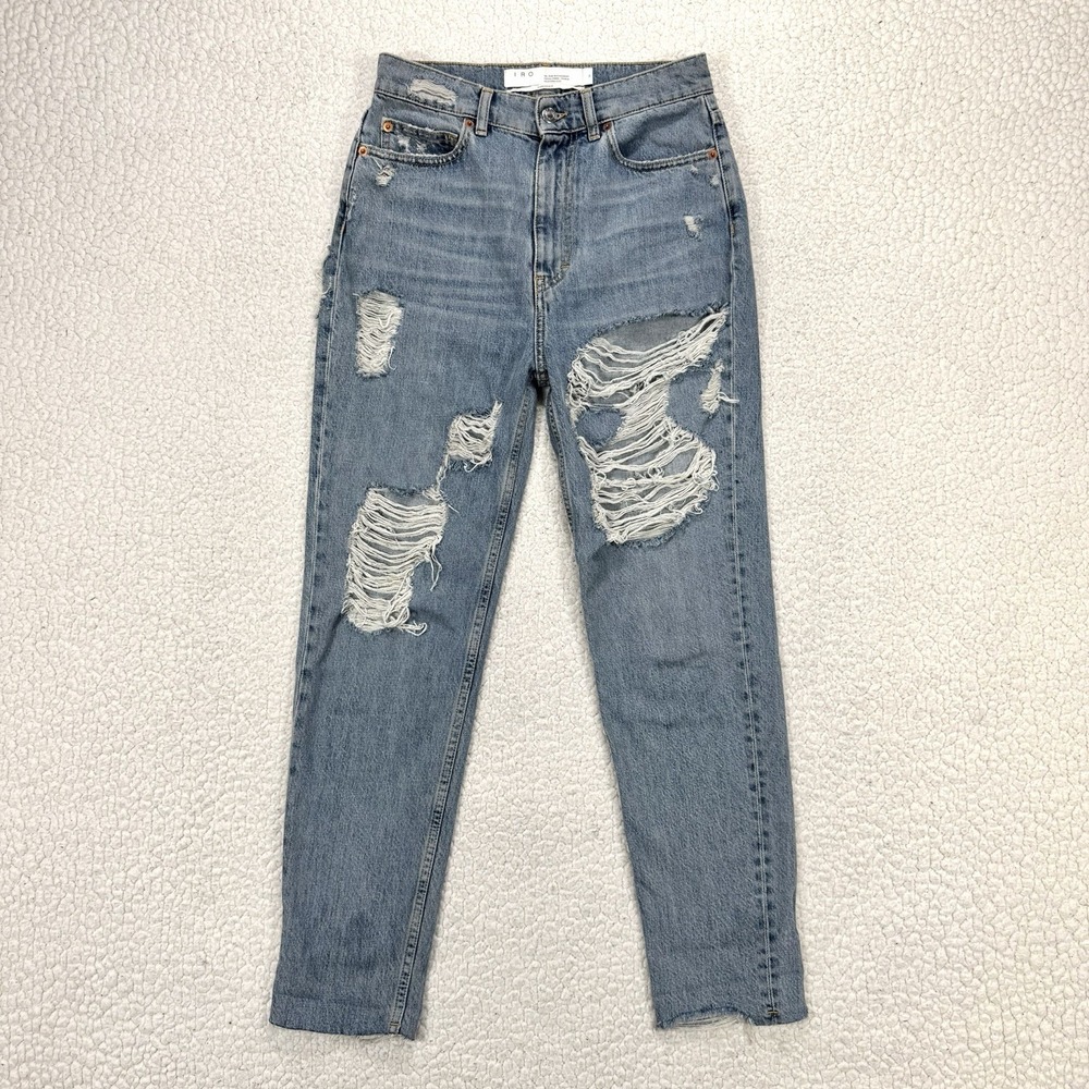 IRO Kustavi Jeans Women's 26 (28x27) Made In Italy Streetwear Grunge Designer